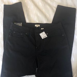 J. Crew Black Skinny Jeans NWT